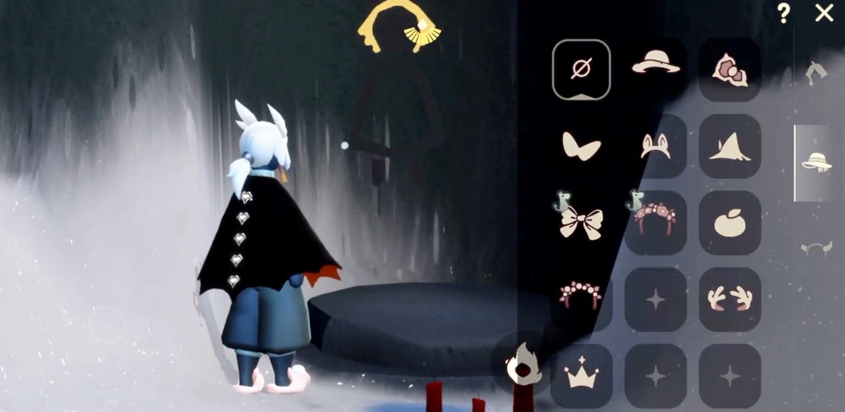 光遇黑领结怎么搭