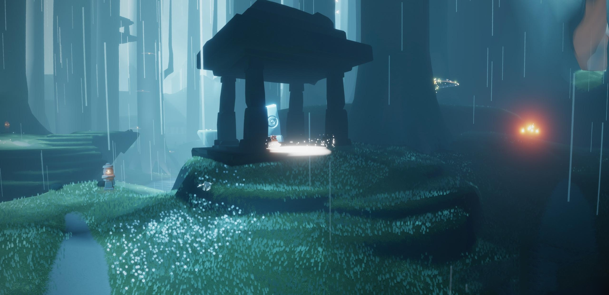 光遇荧光森林怎么去