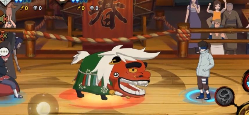 火影忍者打萌狮攻略