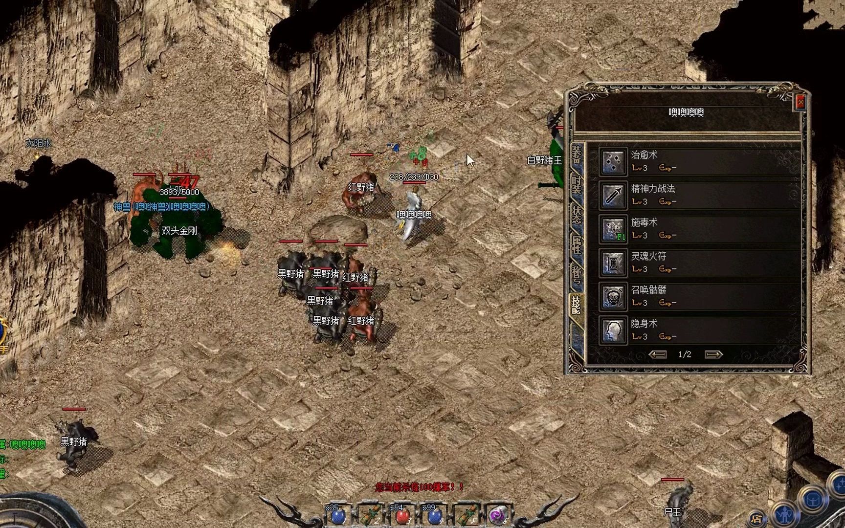 热血合击平民玩家玩什么组合