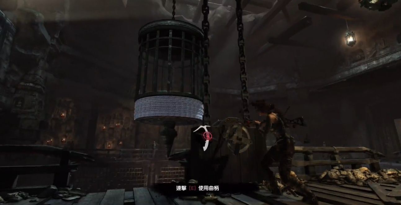 古墓丽影9笼子那关怎么过