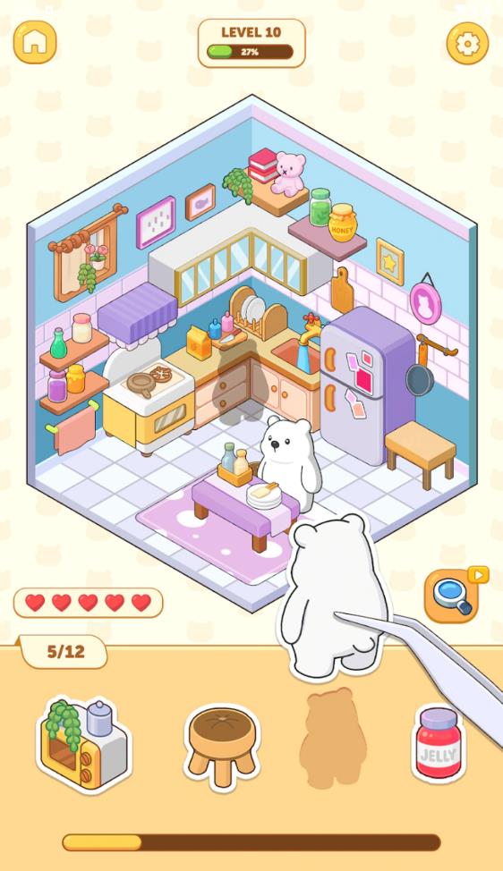 梦幻贴纸房间装饰截图1