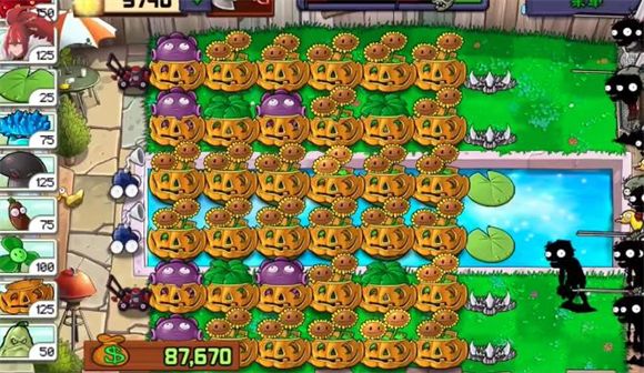 植物娘大战僵尸窝瓜娘