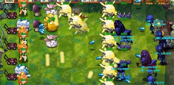 蓝飘飘fly植物大战僵尸融合版