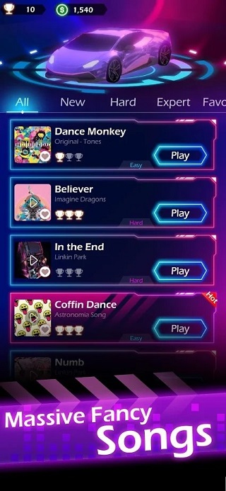 节奏赛车中文版(Beat Racing)截图3