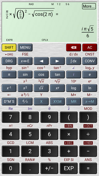 HiPER Calc PRO计算器截图2