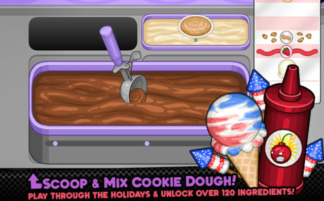 老爹饼干圣代店中文版截图0