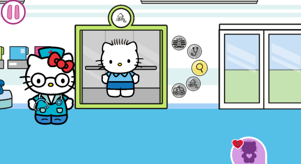 凯蒂猫儿童医院游戏