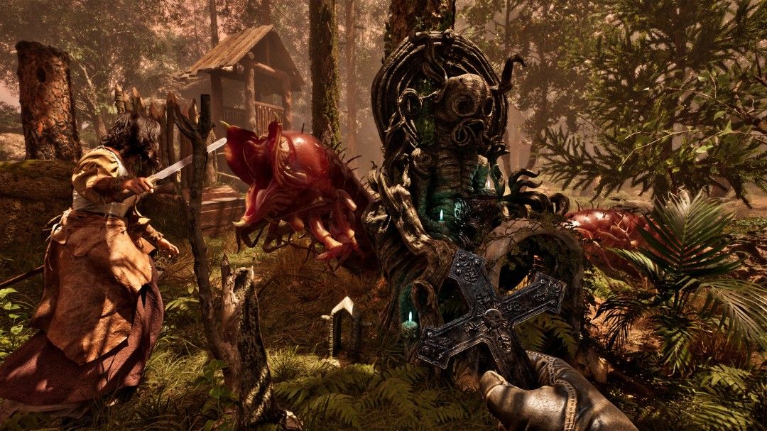 四人联机新作《土丘：克苏鲁凶兆》实机画面首曝