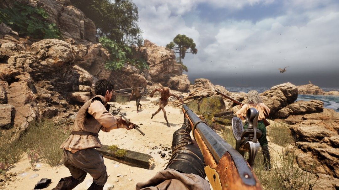 四人联机新作《土丘：克苏鲁凶兆》实机画面首曝