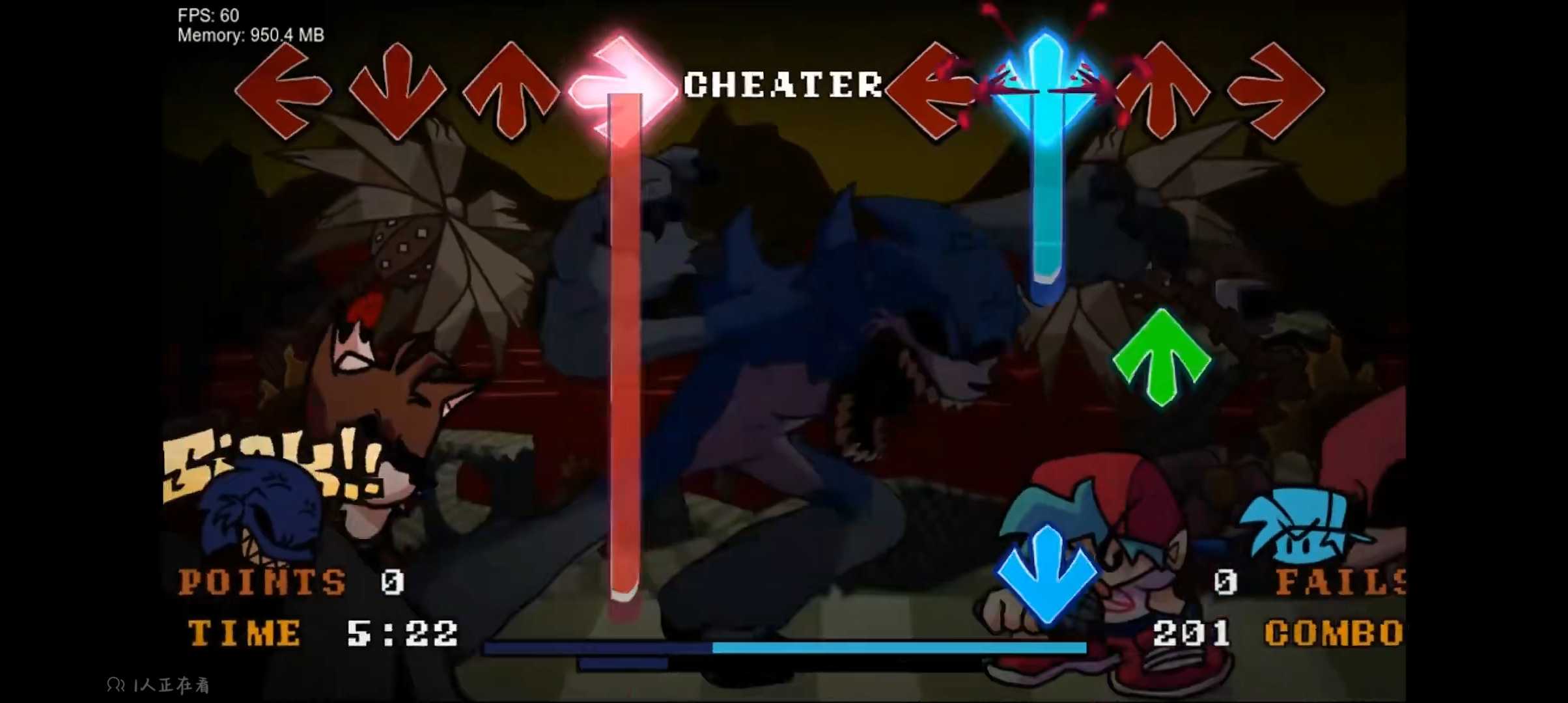 fnf索尼克exe hog截图3