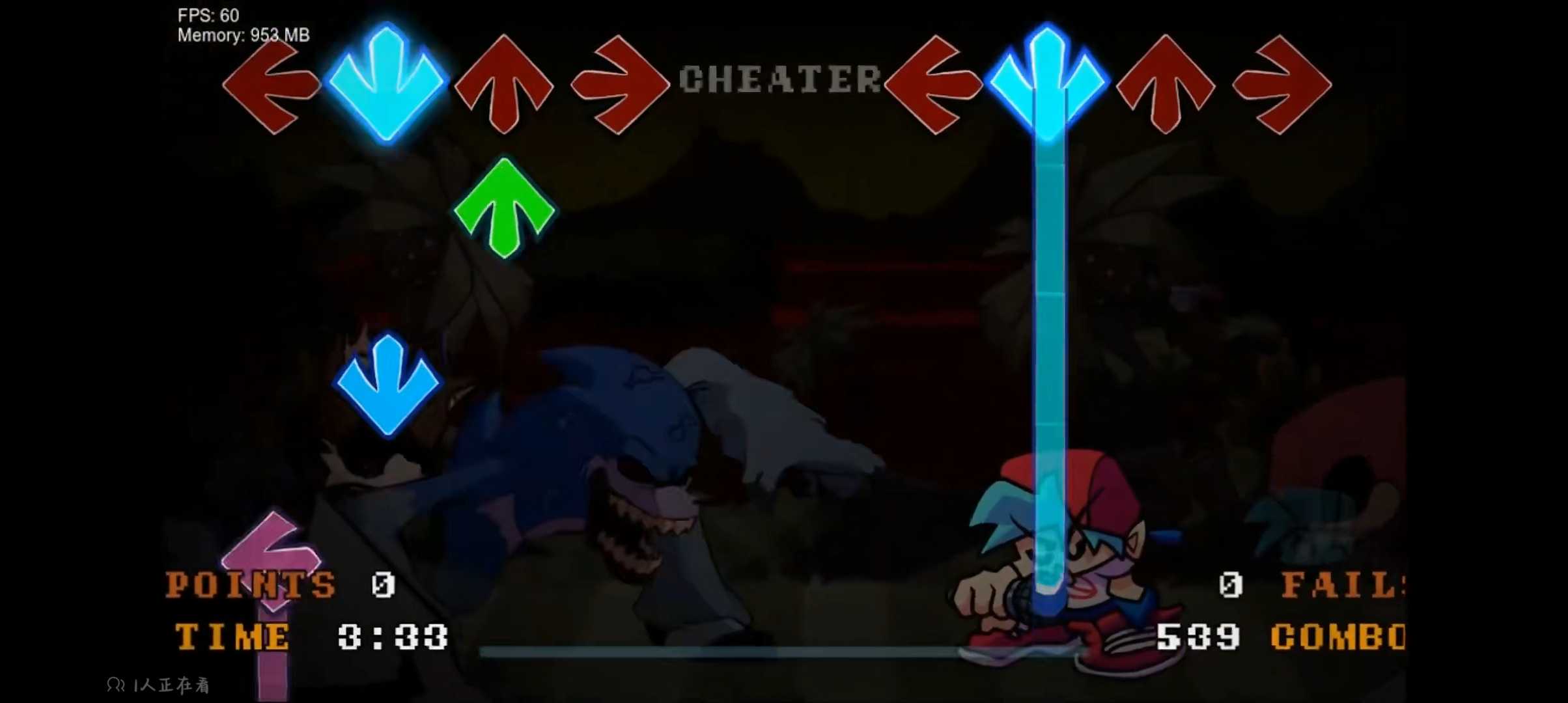 fnf索尼克exe hog截图0