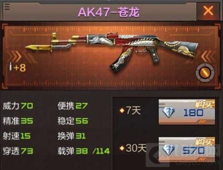 CF手游中转站激战必备 单点爆破最强武器推荐