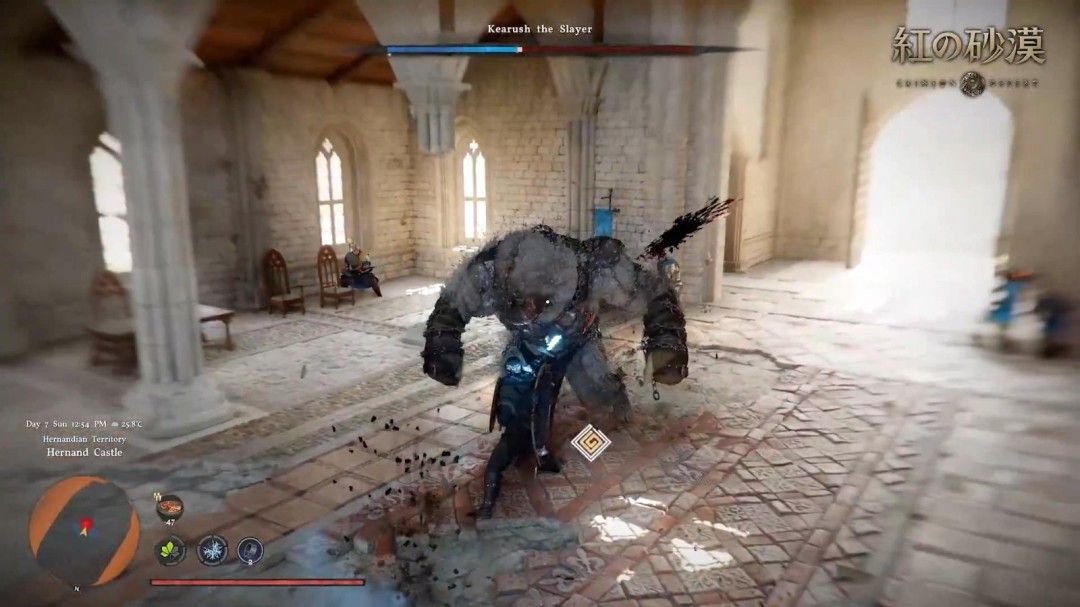 《红色沙漠》新实机战斗演示：激战Boss超畅快