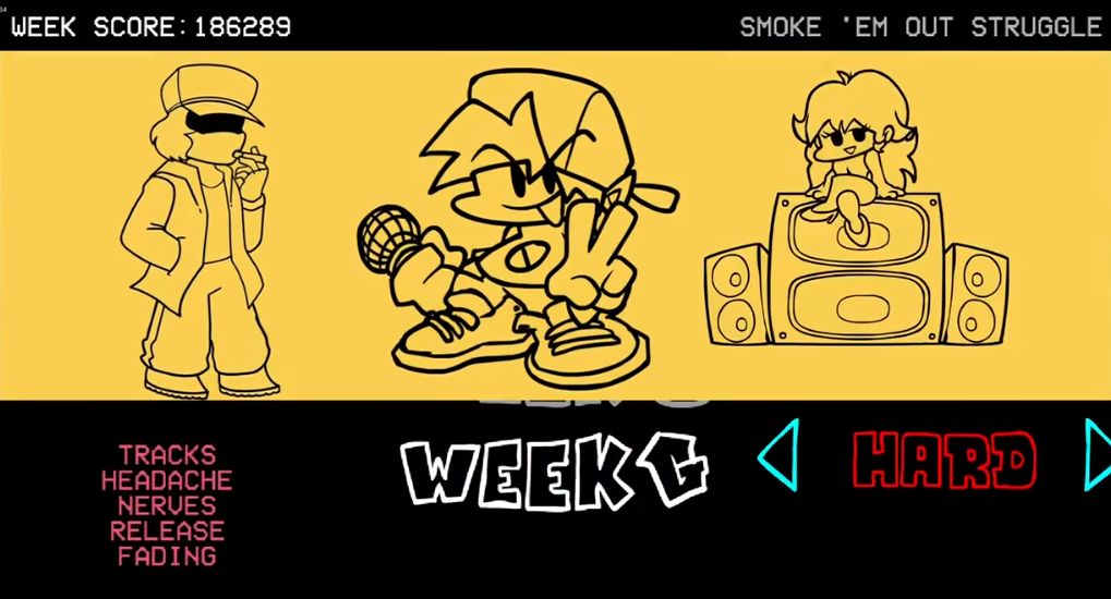 fnf错误化烟叔模组