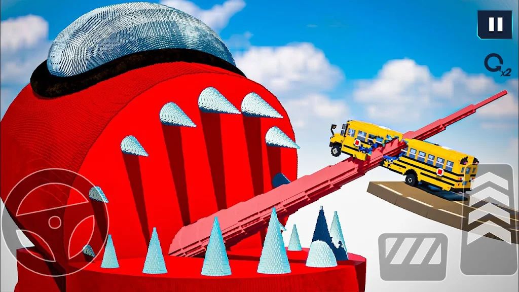 怪物毁灭车祸截图0