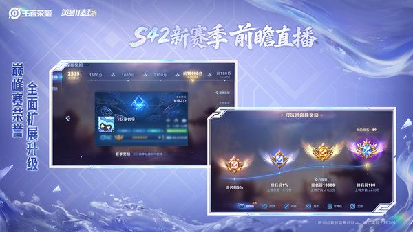 王者荣耀S42新赛季巅峰赛优化内容全解析