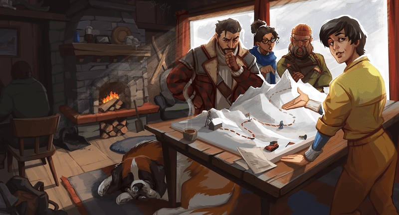 雪覆阿尔卑斯之巅：叙事经营游戏《覆雪之上》以动态世界重构生存之旅