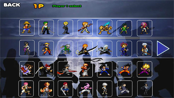 mugen动漫大乱斗jojo手机版截图3