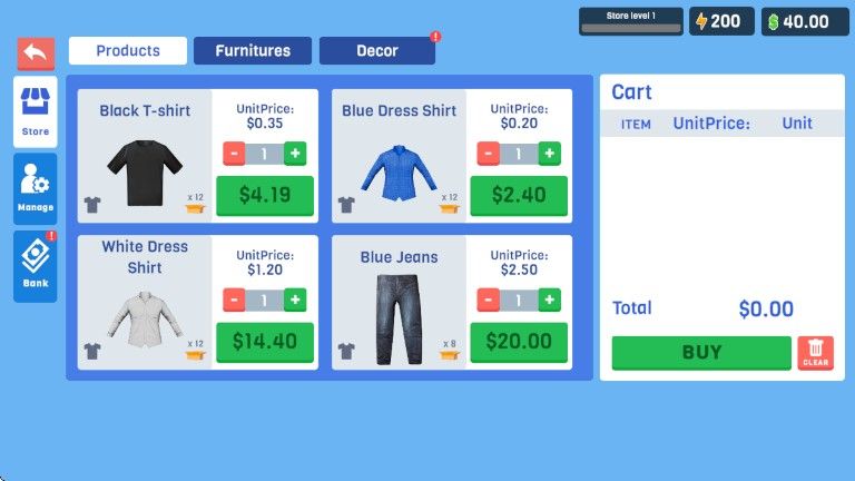 服装店模拟器3D最新版 服装店模拟器3D最新版