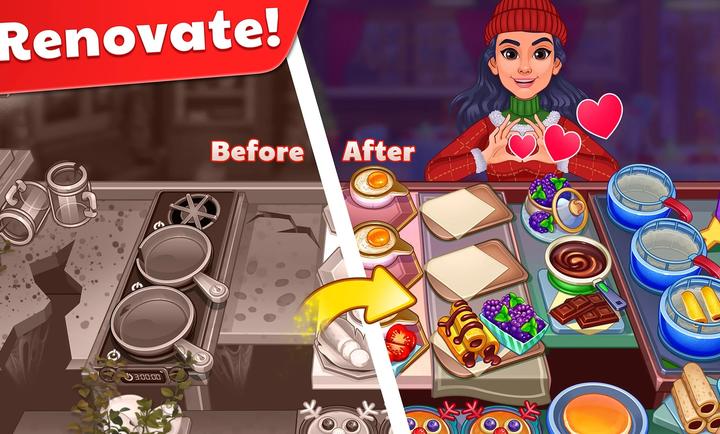 圣诞餐厅烹饪截图1