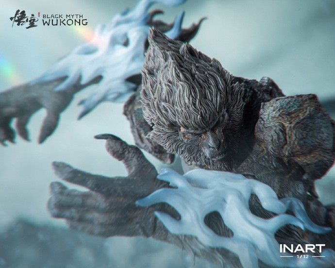 昆仑之巅柱擎天！《黑神话：悟空》石猿手办限量开订