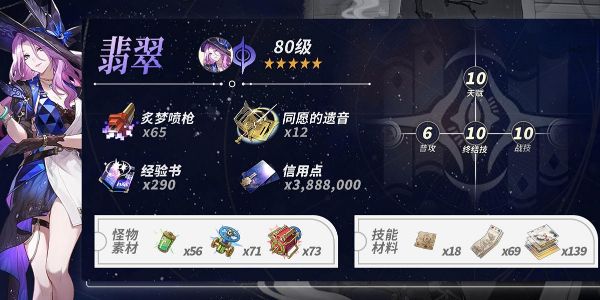 崩坏星穹铁道翡翠如何培养-崩坏星穹铁道翡翠最强培养攻略