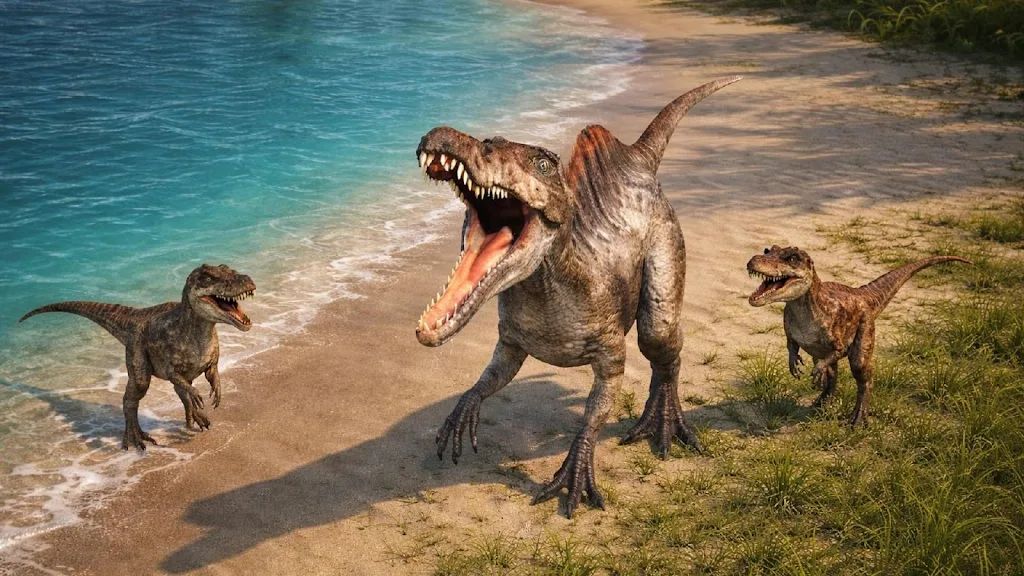 侏罗纪冲突原始恐龙模拟截图1