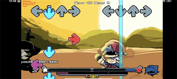 FNF尘埃传说V3截图1