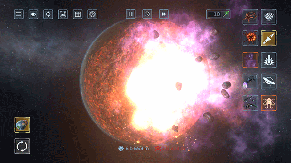 星球爆炸模拟器手游