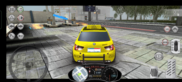 真实模拟城市出租车