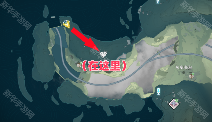 鸣潮2.2黎那汐塔红名怪路线图