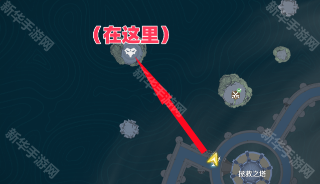 鸣潮2.2黎那汐塔红名怪路线图