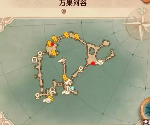 森之国度-秘宝铃全地图坐标位置指南
