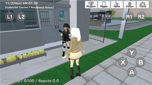 学校生活模拟器2中文版最新版 学校生活模拟器2中文版最新版
