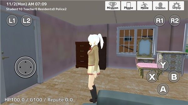 学校生活模拟器2中文版最新版 学校生活模拟器2中文版最新版