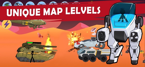 火柴人世界大战手游(Stickman World War)截图2