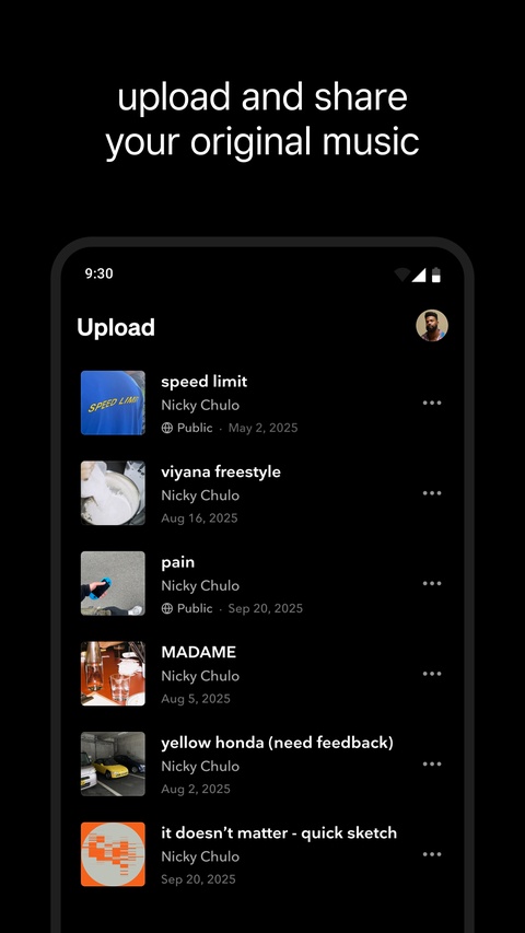 TIDAL音乐app截图0